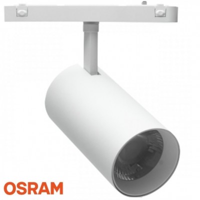 Φωτιστικό Osram LED 30W 48V 3000lm 30° 3000K Θερμό Φως Μαγνητικής Ράγας Slim 6668